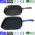 Nonstick Enamel Porcelain Cast Iron Grill Pan China Manufacturer